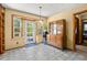Bright breakfast nook with a door to a deck and a large window at 135 Longview Rd, Fayetteville, GA 30214