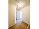 View of the attic access point inside the closet area at 3723 Verde Glen Ln, Cumming, GA 30040