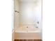 Bathtub in bathroom that features neutral walls, and modern fixtures at 3723 Verde Glen Ln, Cumming, GA 30040