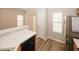 Kitchen area offering counter seating and lots of natural light at 4486 Thorngate Ln, Acworth, GA 30101