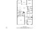 Detailed floor plan showcasing the layout of this home with clearly marked room dimensions and total square footage at 238 Dorothy Ln, Lawrenceville, GA 30046