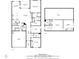 Detailed floor plan showcasing the layout of both levels of the home with marked room dimensions and total square footage at 238 Dorothy Ln, Lawrenceville, GA 30046