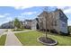 Beautiful home featuring a well-manicured front yard with an ample lawn and mature trees at 5153 Elkins Ln, Acworth, GA 30101