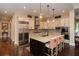 A gourmet kitchen with stainless steel appliances and granite countertops at 773 Pebblebrook Rd, Mableton, GA 30126