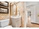 Well decorated bathroom, including framed art at 2769 Peachtree Ne Rd # 6, Atlanta, GA 30305