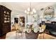Open dining room with a clear view to the formal sitting areas and hardwood flooring at 2769 Peachtree Ne Rd # 6, Atlanta, GA 30305
