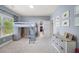 Comfortable bedroom with a built-in bunk bed, storage, and natural light at 925 Upper Hembree Rd, Roswell, GA 30076