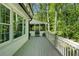 Beautiful back deck featuring wood flooring and ample space for entertaining or relaxing outdoors at 105 Woodmeade Nw Way, Marietta, GA 30064