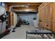 Spacious basement gym with workout equipment and laundry area for convenience at 105 Woodmeade Nw Way, Marietta, GA 30064