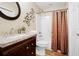 Bathroom featuring a vanity with granite counters and a tub and shower combination at 744 Edgewater Nw Ln, Kennesaw, GA 30144