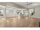 Spacious living area connecting the kitchen, dining, and living spaces at 809 Kirby Dr, Woodstock, GA 30188
