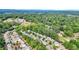 An aerial view of 117 Manous Drive, situated in a lush community with a pool nearby at 117 Manous Dr, Canton, GA 30115