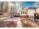 The backyard features a brick patio area near the home's deck at 3235 Crestview Dr, Cumming, GA 30041