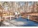 A spacious outdoor deck is ready for relaxing and entertaining at 3235 Crestview Dr, Cumming, GA 30041