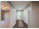 Hallway leading to a bedroom and the front door at 3235 Crestview Dr, Cumming, GA 30041