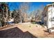 Expansive backyard of home surrounded by lush trees, offering privacy and a serene setting at 3235 Crestview Dr, Cumming, GA 30041