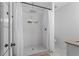 Beautiful tiled walk-in shower with rain showerhead at 756 Ormewood Se Ave, Atlanta, GA 30312
