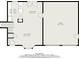 First floor plan featuring kitchen, dining area, living room and garage layout at 3448 Great Meadows Ct, Lithonia, GA 30038