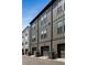View of modern townhomes with garages at 913 Spencer Ave, Atlanta, GA 30318