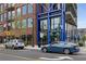 Commercial restaurant building featuring outdoor seating, ample parking, and visible street signage at 913 Spencer Ave, Atlanta, GA 30318