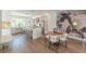 Stylish kitchen with island and dining area, creating a functional and social space at 1300 Memorial Se Dr # 12, Atlanta, GA 30317