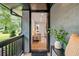 Front entrance showcasing interior view of the living room with hardwood floors at 2781 Long Way, Decatur, GA 30032