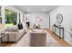 Bright living room with lots of light, and modern furniture at 2781 Long Way, Decatur, GA 30032