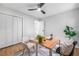 Bright office with a desk, 1 chair, and hardwood floors at 2781 Long Way, Decatur, GA 30032