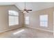 Large main bedroom with natural light and a ceiling fan at 4321 Lanier Ridge Walk # 1704, Cumming, GA 30041