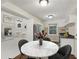 Cozy dining area with a round table and stylish decor, near the kitchen at 55 Delmont Ne Dr # D1, Atlanta, GA 30305