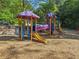 A brightly colored playground awaits you with slides and places to climb at 55 Delmont Ne Dr # D1, Atlanta, GA 30305