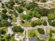 An aerial view displaying the property's proximity to local roads, surrounded by lush greenery in the neighborhood at 3107 Park Ln, Snellville, GA 30078