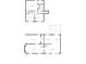 Detailed floor plan showcasing layout of bedrooms, bathrooms, kitchen, living areas, and garage at 3107 Park Ln, Snellville, GA 30078