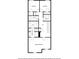 A detailed floor plan of the home's second floor, including the bedrooms, bathrooms, and laundry at 5260 Sherwood Way, Cumming, GA 30040