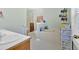 Bathroom with bathtub, shower, and double vanity at 111 Amberwood Ln, Euharlee, GA 30145