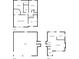 Detailed floor plan showcasing the layout of each floor, including rooms and dimensions at 111 Amberwood Ln, Euharlee, GA 30145