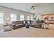 Finished basement with projector, theater screen, and recessed lighting at 2331 Kinsale Nw Pt, Kennesaw, GA 30152