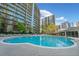 Relaxing pool with lounge chairs and city views, perfect for enjoying sunny days at 44 Peachtree Nw Pl # 528, Atlanta, GA 30309