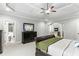 The main bedroom offers a fireplace, sitting area, and ensuite bathroom in a neutral color palette at 5422 Heyward Square Pl, Marietta, GA 30068