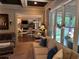 Comfortable living room with pass-through to dining area and views to the outside at 187 Slate Dr, Buford, GA 30518