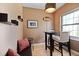 Casual dining area with seating, natural light, and stylish decorative accents at 195 14Th St # 1403, Atlanta, GA 30309