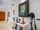 Bright hallway featuring modern art display on a white shelf, enhancing the space's aesthetic appeal at 250 Pharr Ne Rd # 1113, Atlanta, GA 30305