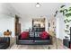 Open concept living room and kitchen area perfect for entertaining guests at 250 Pharr Ne Rd # 1113, Atlanta, GA 30305