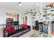 Bright and airy living room with hardwood floors, modern decor, and built-in speakers at 250 Pharr Ne Rd # 1113, Atlanta, GA 30305
