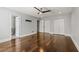 Bedroom includes hardwood floors, recessed lighting, and closets at 1205 Club Walk Ne Dr, Brookhaven, GA 30319