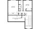 The second-floor plan includes bedrooms with a shared bath, and an attic/electrical room at 1205 Club Walk Ne Dr, Brookhaven, GA 30319