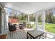 Covered patio featuring an outdoor lounge area with comfortable seating and natural light at 1952 Don Juan Ln, Decatur, GA 30032