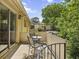 Relaxing patio space with seating, offering an outdoor living area at 5400 Roswell Rd # H5, Atlanta, GA 30342