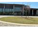 Lake Spivey Recreation Center featuring modern architecture, glass windows, and well-manicured landscaping at 8531 Spivey Village Trl, Jonesboro, GA 30236