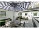 Inviting back deck with umbrella-covered dining area and outdoor lounge seating at 308 Greenwood Ave, Decatur, GA 30030